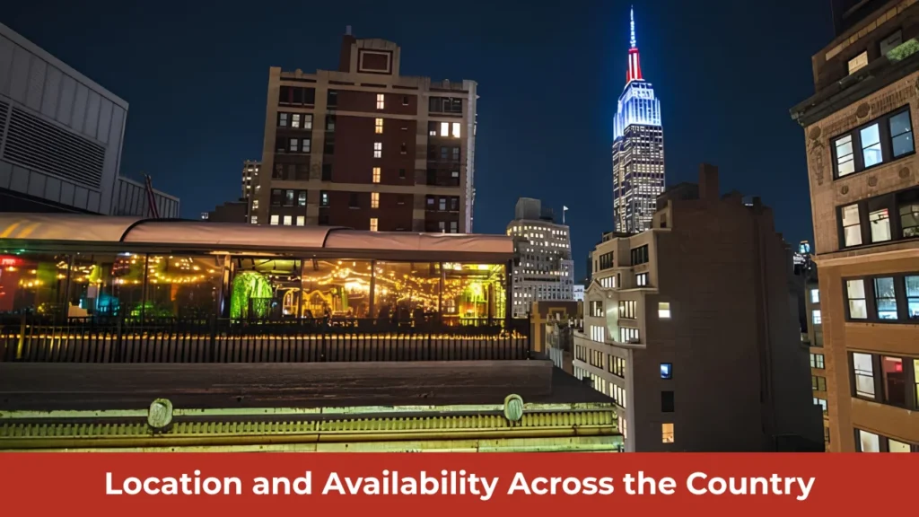 Location and Availability Across the Country