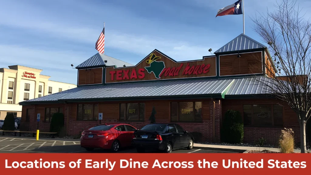 Locations of Early Dine Across the United States