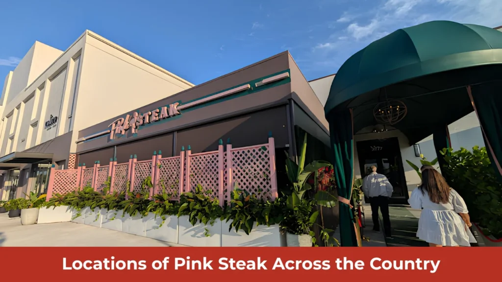 Locations of Pink Steak Across the Country