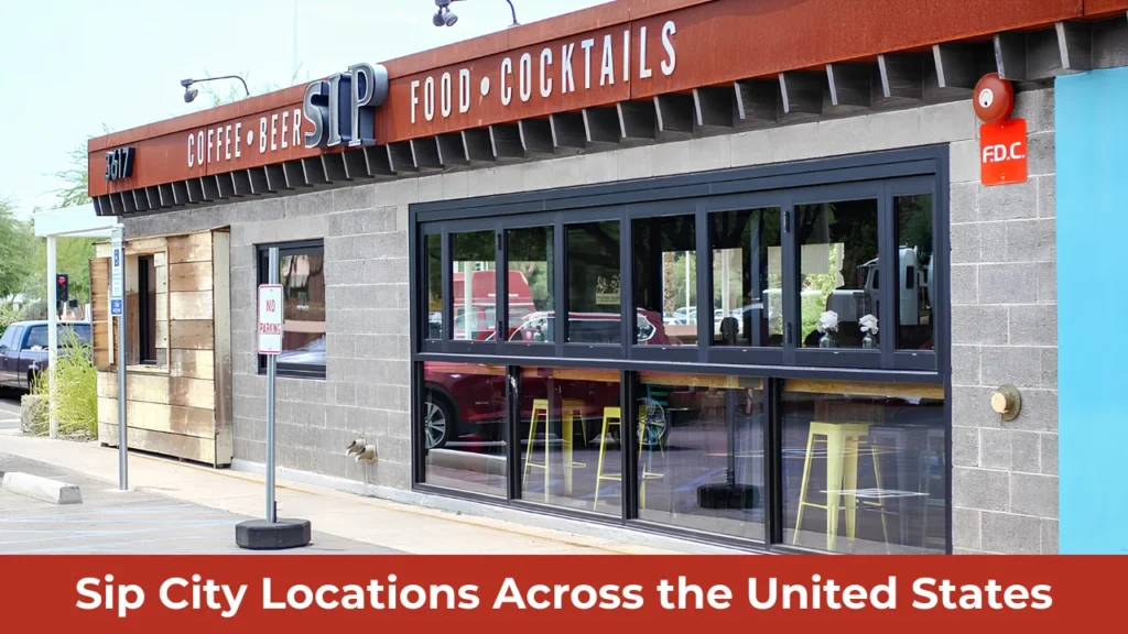 Sip City Locations Across the United States