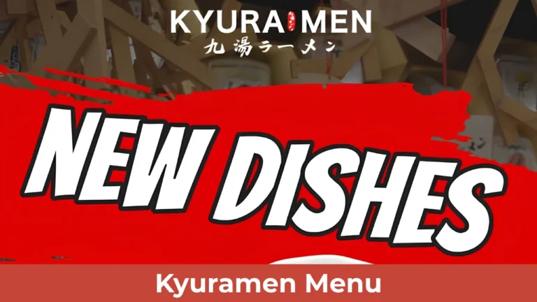 Kyuramen Menu