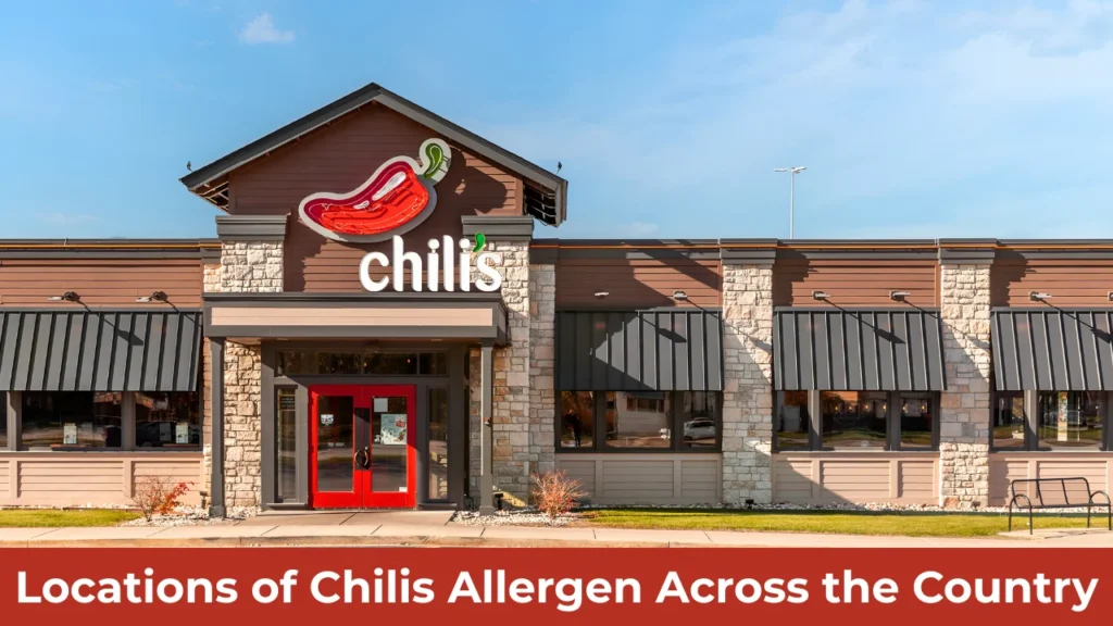 Locations of Chilis Allergen Across the Country