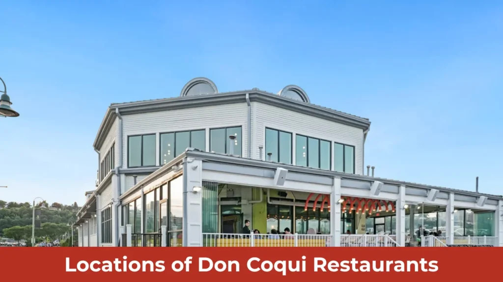 Locations of Don Coqui Restaurants