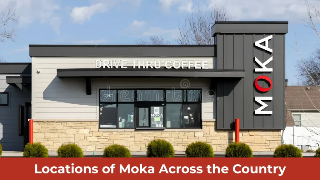 Locations of Moka Across the Country