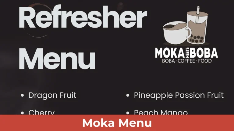 Moka Menu