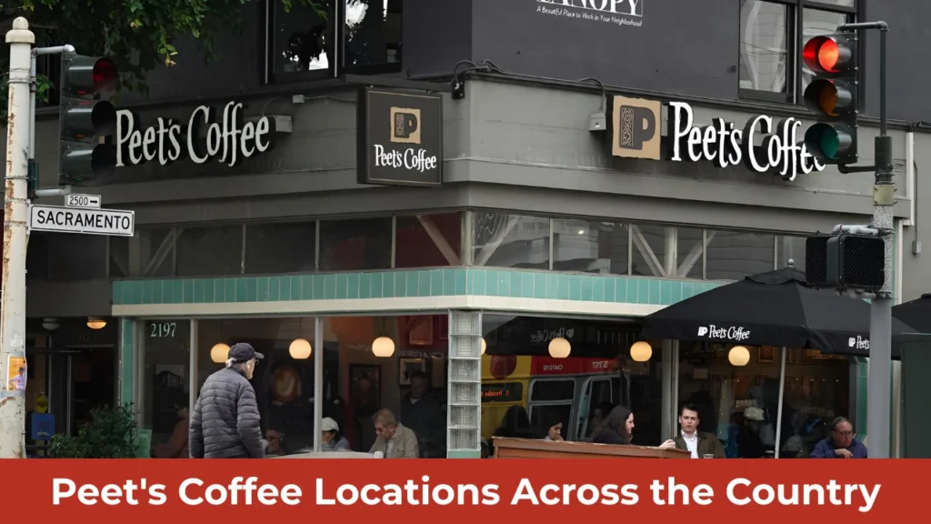 Peet's Coffee Locations Across the Country