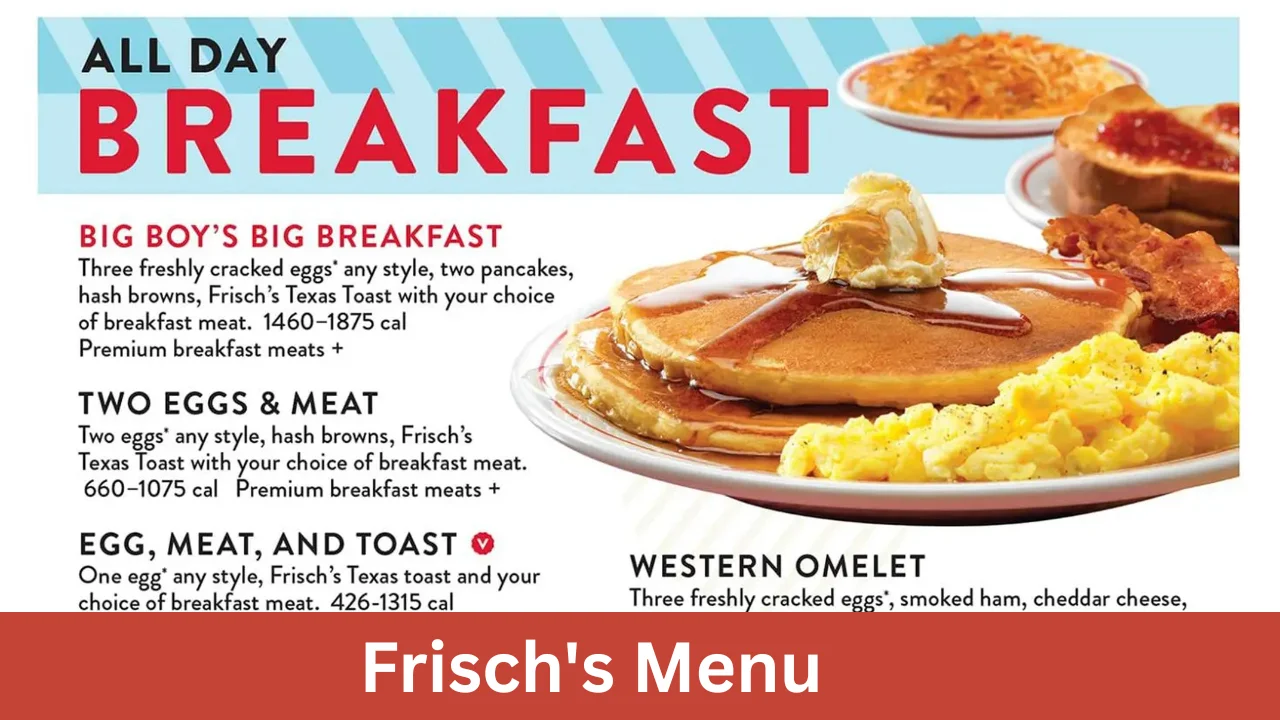 Frisch's Menu