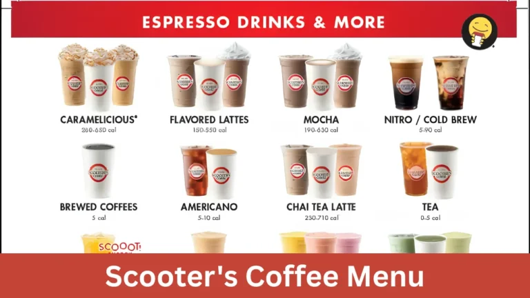Scooter's Coffee Menu