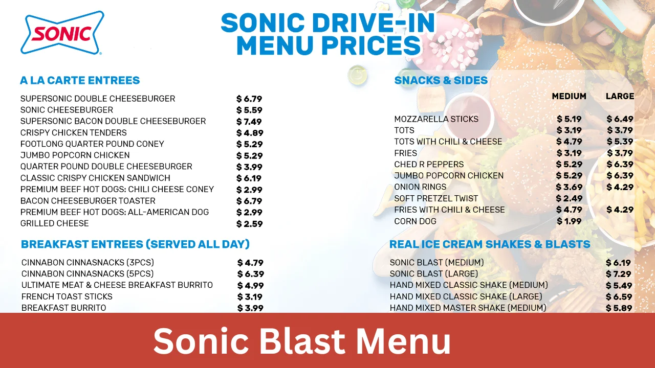 Sonic Blast Menu